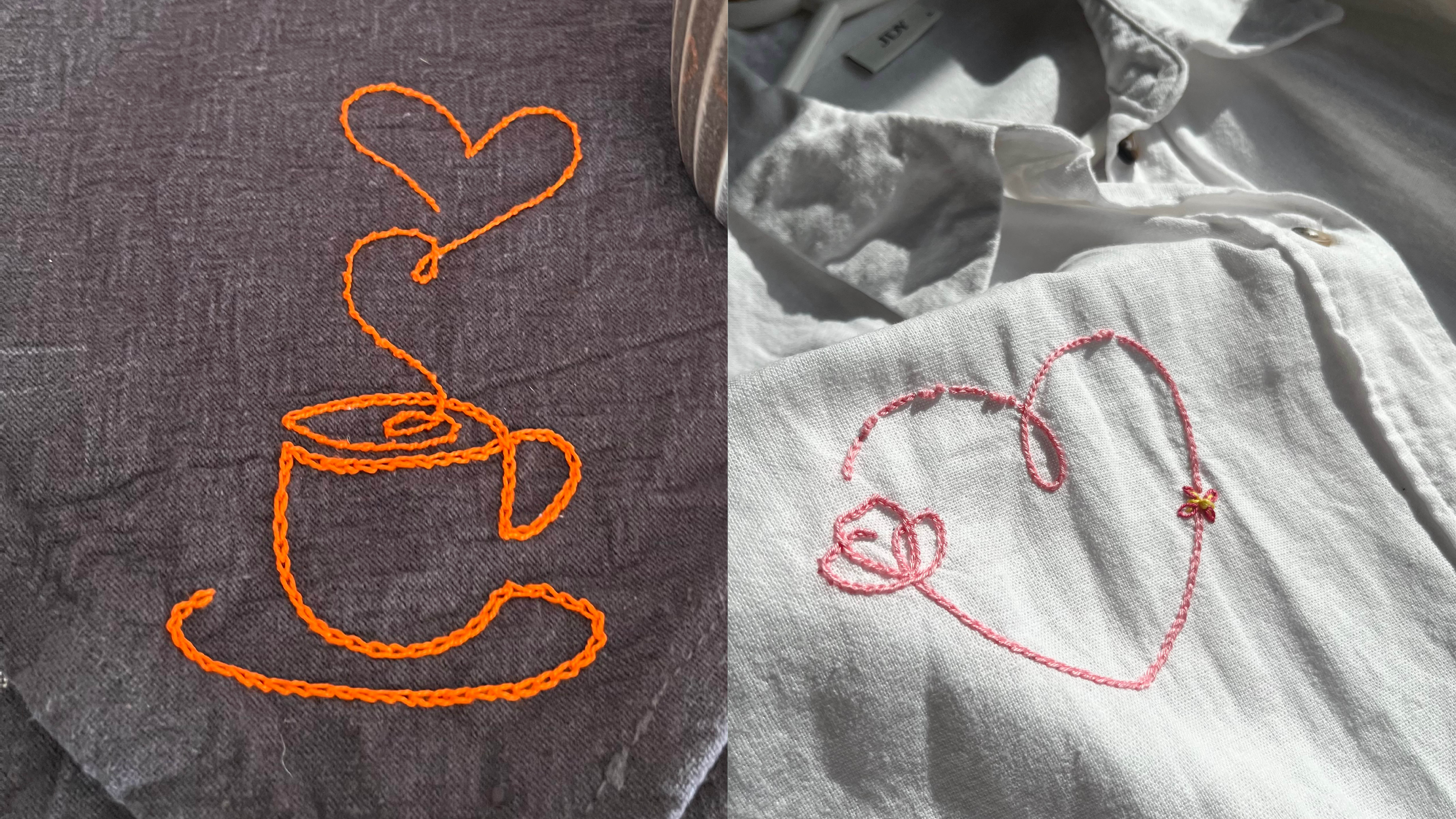 Broderi - bare en streg!
