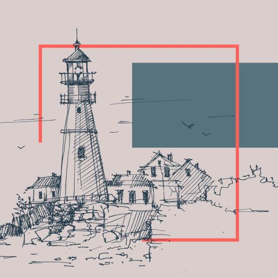 Grafik der viser en ø.