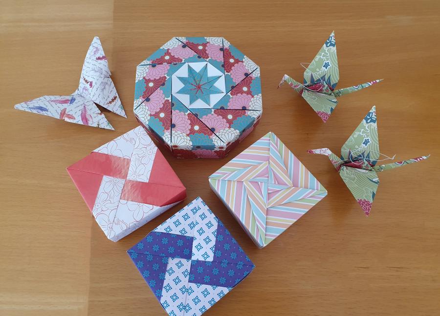 Billede af Origami kreationer